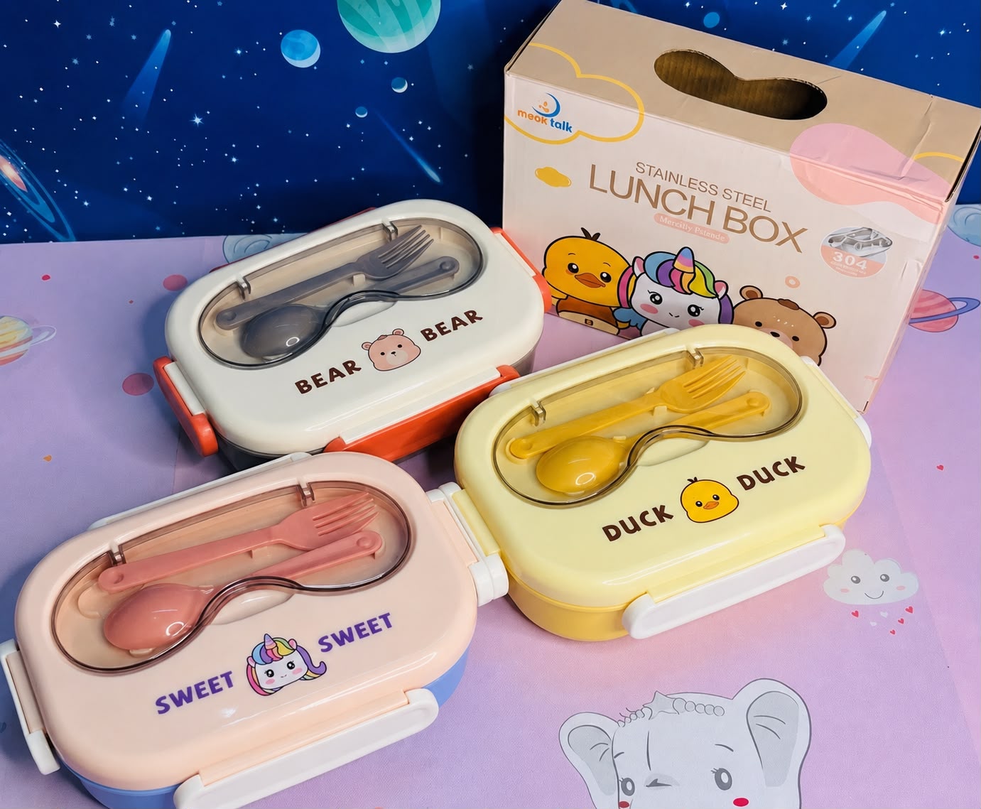 Kids Stainless Steel Lunch Box